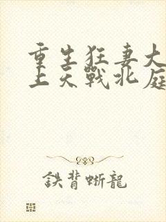 重生狂妻大佬宠上天战北庭