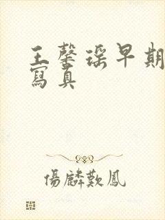 王馨瑶早期裸体写真