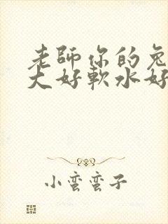 老师你的兔子好大好软水好多