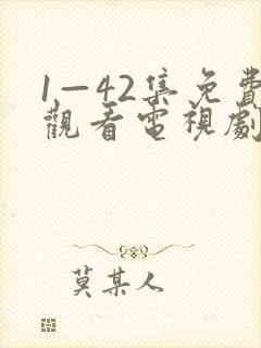 1—42集免费观看电视剧