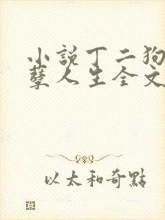 小说丁二狗的妖孽人生全文