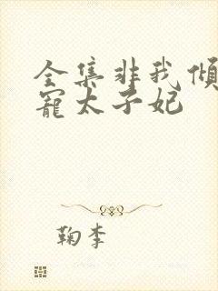 全集非我倾城独宠太子妃