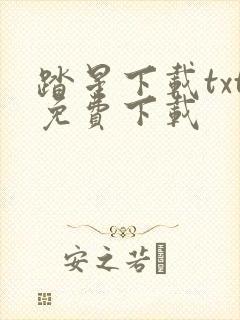 踏星下载txt免费下载