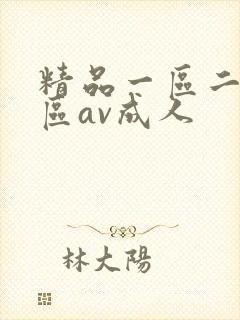 精品一区二区三区av成人