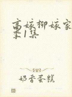 高嫁柳嫁家第二季1集