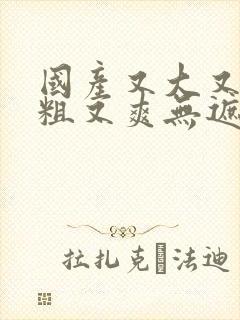 国产又大又黄又粗又爽无遮挡