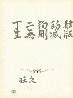 丁二狗的肆意人生无删减版 小说