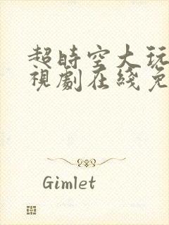 超时空大玩家电视剧在线免费全集