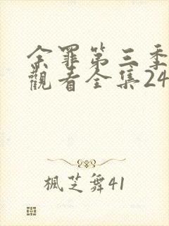 余罪第三季免费观看全集24封面