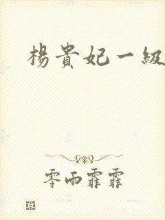 杨贵妃一级淫史