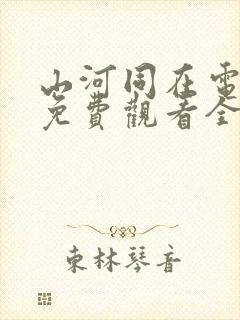 山河同在电视剧免费观看全集高清封面