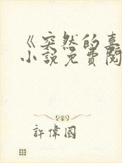 《突然的喜欢》小说免费阅读