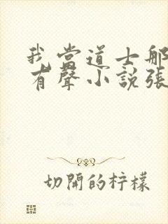 我当道士那些年有声小说张旭