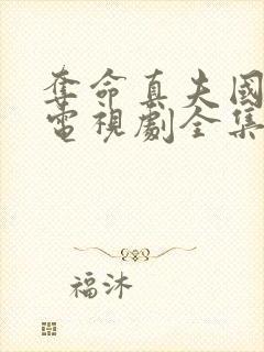 夺命真夫国语版电视剧全集免费