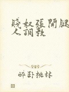 贱奴张开腿让主人调教封面