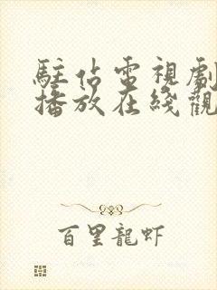 驻站电视剧免费播放在线观看全集