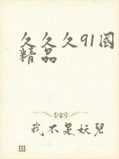 久久久91国产精品