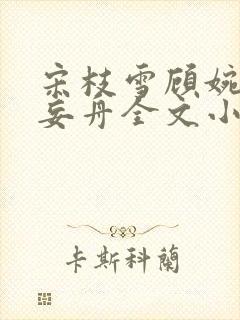 宋枝雪顾婉禾江妄舟全文小说