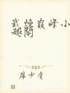 武炼巅峰小说笔趣阁封面