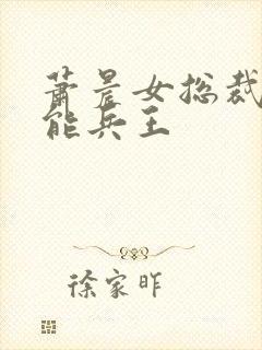 萧晨女总裁的全能兵王