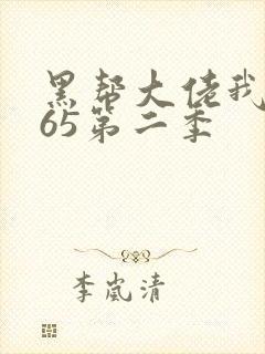 黑帮大佬我的365第二季