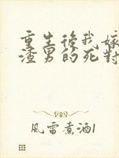 重生后我嫁给了渣男的死对头短剧免费