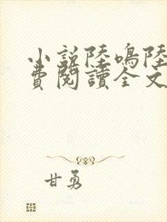 小说陆鸣陆瑶免费阅读全文