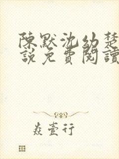 陈默沈幼楚的小说免费阅读