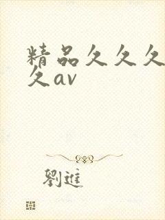 精品久久久久久久av