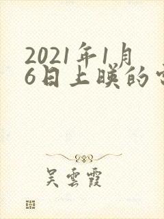 2021年1月6日上映的电视剧