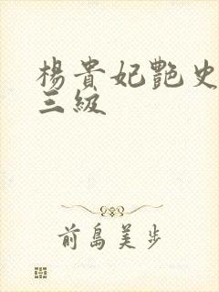 杨贵妃艳史在线三级