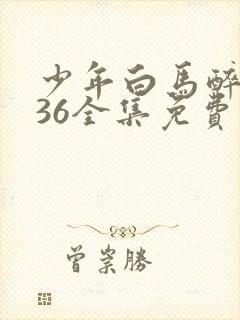 少年白马醉春风36全集免费观看