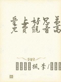 爱上好兄弟妈妈免费观看高清