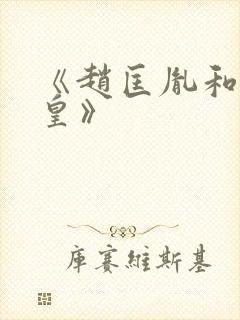 《赵匡胤和周娥皇》封面