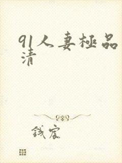 91人妻极品高清