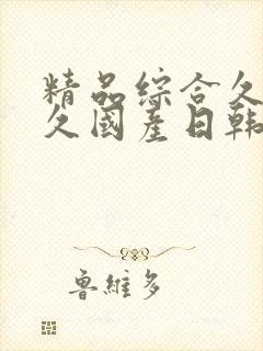 精品综合久久久久国产日韩