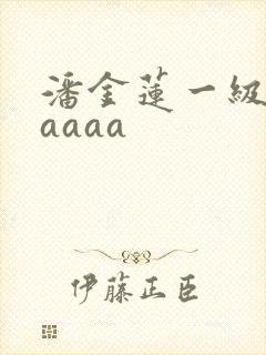 潘金莲一级淫片aaaa封面