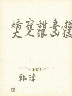 娇宠甜妻,总裁大人狠凶猛