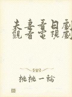 夫妻看日剧免费观看电视剧大全