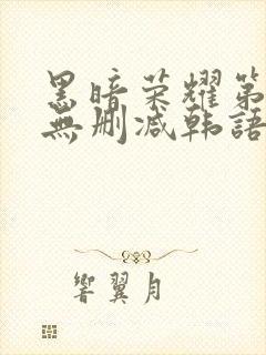 黑暗荣耀第二季无删减韩语版