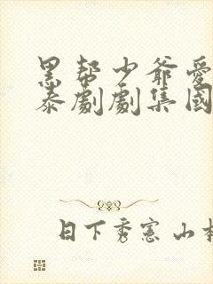 黑帮少爷爱上我泰剧剧集国语版