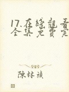 17.在线观看全集免费完整版封面