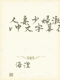 人妻少妇激情av中文字幕在线