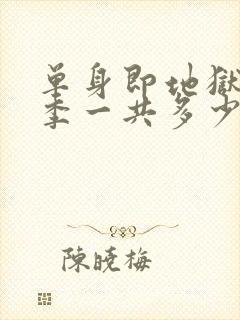 单身即地狱第五季一共多少集封面