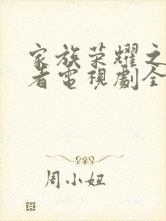 家族荣耀之继承者电视剧全集在线观看免费