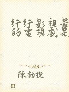 纤纤影视最好看的电视剧是狂飙