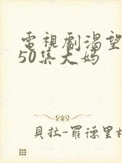 电视剧渴望1—50集大妈