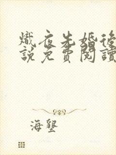 炽夜先婚后爱小说免费阅读