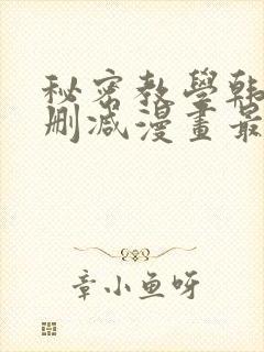 秘密教学韩漫无删减漫画最新章节在