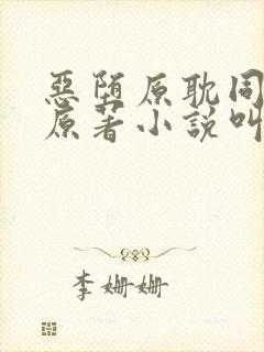 恶堕原耽同人文原著小说叫什么封面